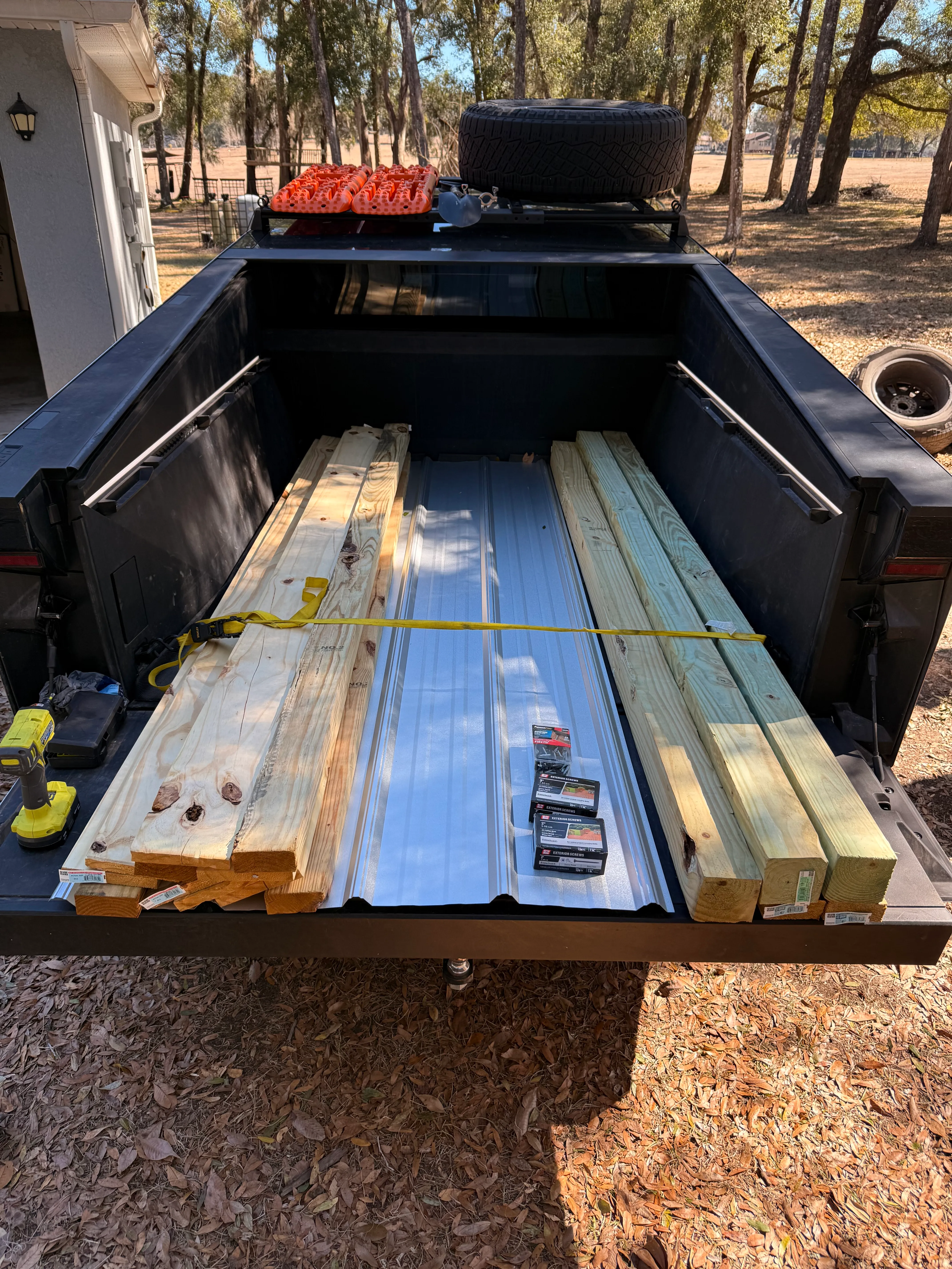 farmstand supplies laid out